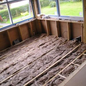 floor insulated