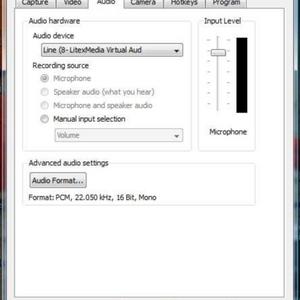 Camtasia Audio Options