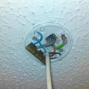 lower hall light wiring