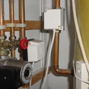Grundfos pump and Danfoss valves