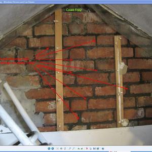 4. Damp masonary in loft