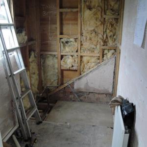 Mouldy Ceiling and walls now removed