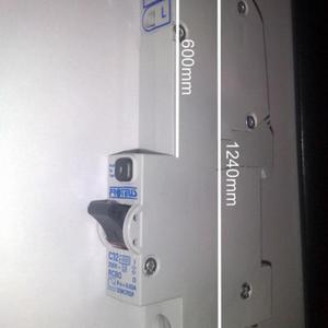 Proteus RCBO with dimensions