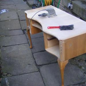 Dressing Table - starting sanding