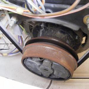 WD1034 motor and belt