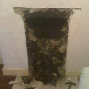 Fire Place removed