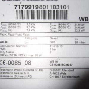 Vitodens 100 Sticker