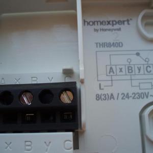 Honeywell THR840DUK Wiring Diagram