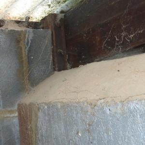 Corner post join at main doors