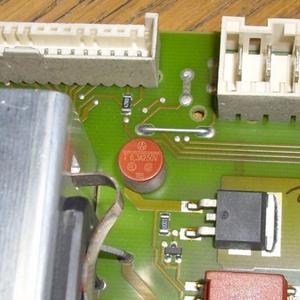 PCB fuse on Miele EL200C