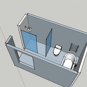 Bathroom layout