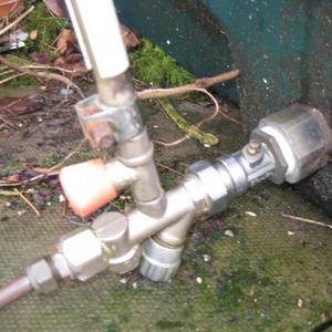 Connections From Oil Tank