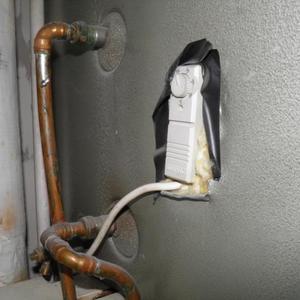 Thermostat on HWT
