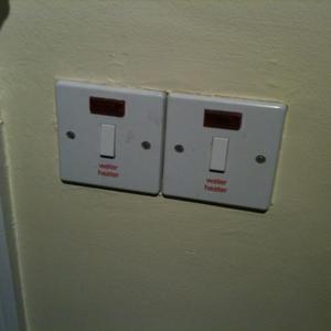 The switches downstairs