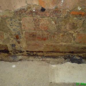 Damp wall.