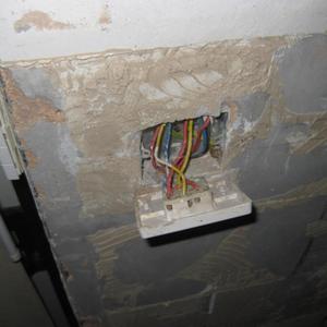 Lights switch in kitchen