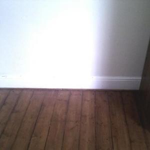 Floor and wall in question