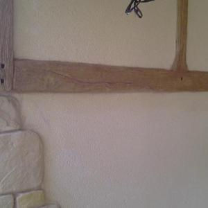 Mono, stone, oak beam effects