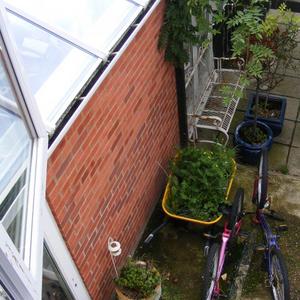 VIEW FROM FRENCH DOOR ROOM