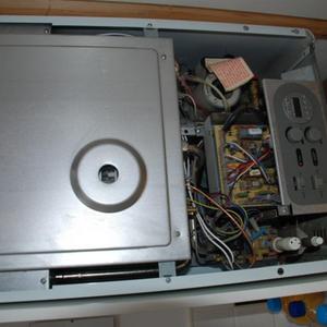 Puma 80 front cover removed