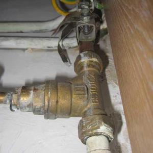 Rising main & Earth bond