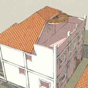 My rendering of the house