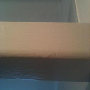 not sanded before painting