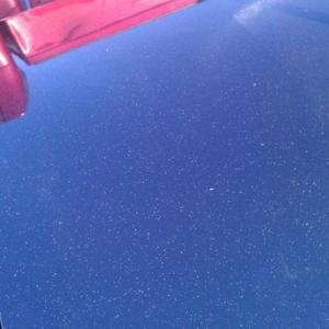 Severe epoxy overspray on Bently
