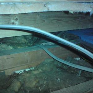 Raised floor above joists