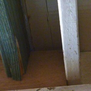 Where shower base ends