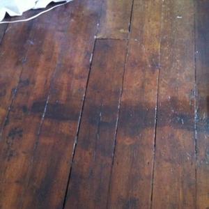 Varnished Floor Join