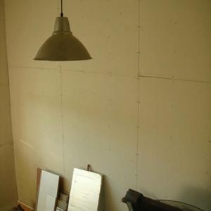 Plasterboarded wall
