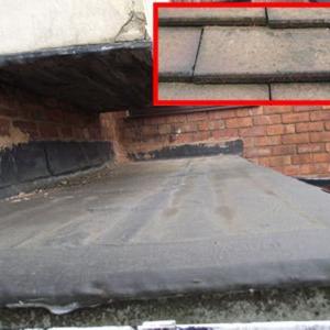 Bay window Flat roof + bay above