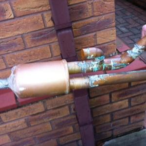 Blocked pipe