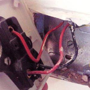 Wall mounted light switch