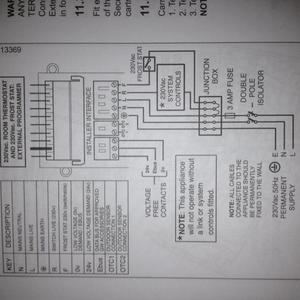Glow-Worm Flexicom 24CX wiring 230V