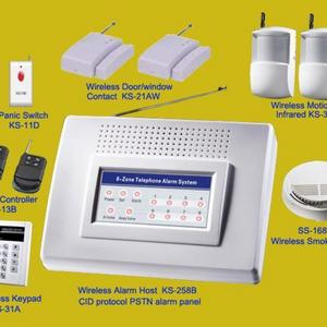 Complete Wireless Alarm Systems | Alarm panel +PIR