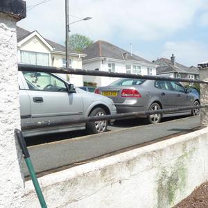 front garden eyesore