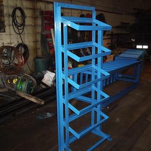 tote box rack