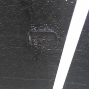 Rear of old dishwasher