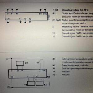 Siemens RCU15 connection terminals&diagram