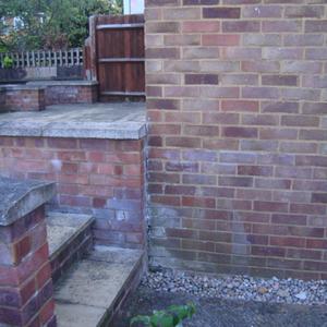 Side of the house/patio