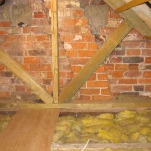 Chimney in loft