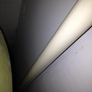 pipework behind the boiler