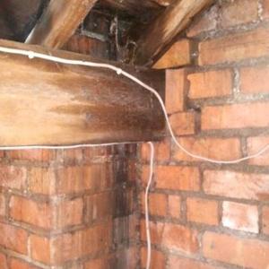 Wet purlin, wet brick work