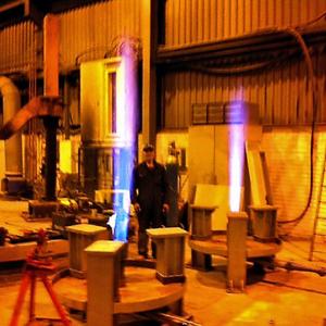 500 kw ladle heaters