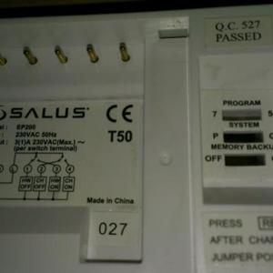 Salus EP200 wiring diagram