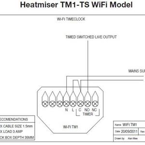 Heatmiser TM1-TS-WIFI