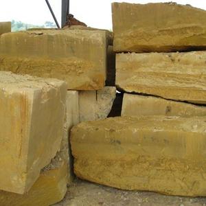 sandstone blocks