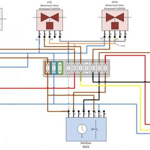 Wiring with Danfoss 4033